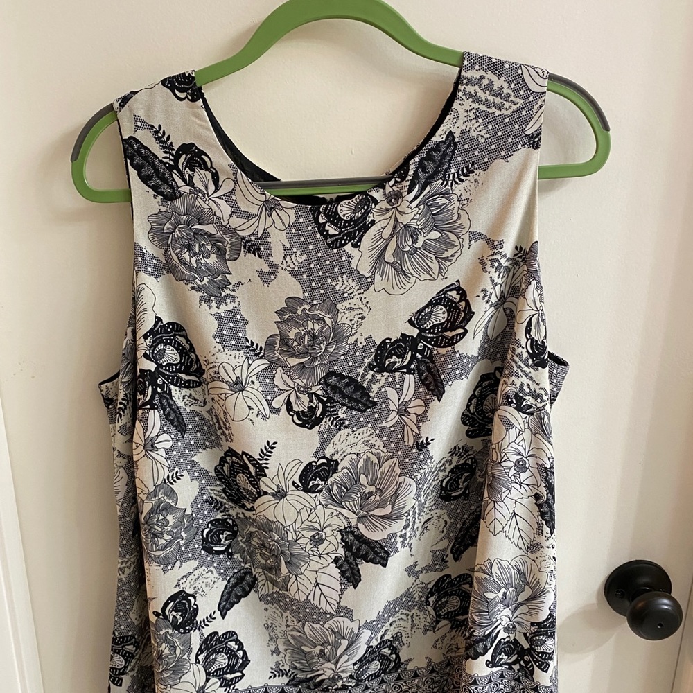 Black & White Blouse. Never worn.